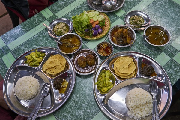 Indian menu