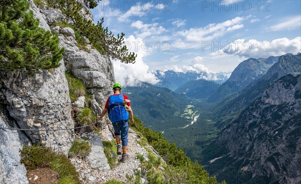 Young hiker