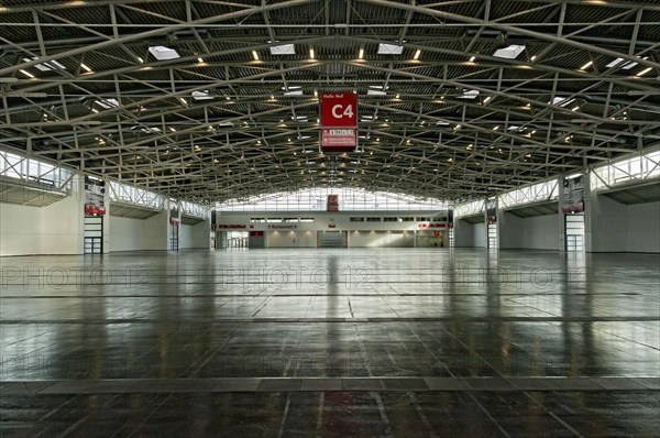 Empty exhibition hall