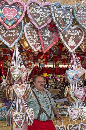 Booth with sweets