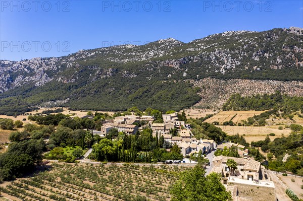 Aerial view of the Oriental Village