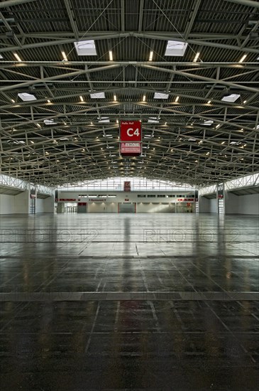 Empty exhibition hall