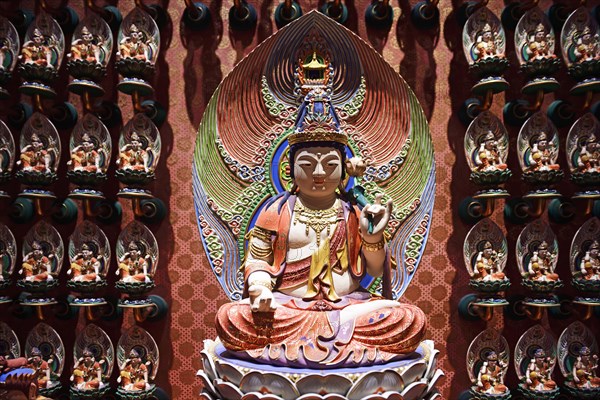 Samantabadra Bodhisattva statue