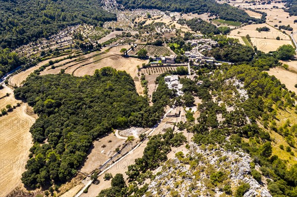 Aerial view of the Oriental Village