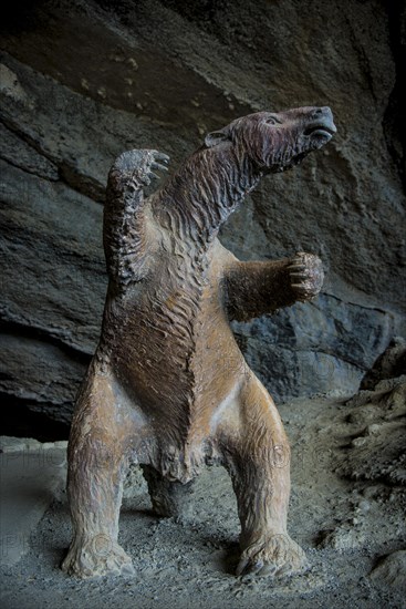 Reproduction of a Mylodon