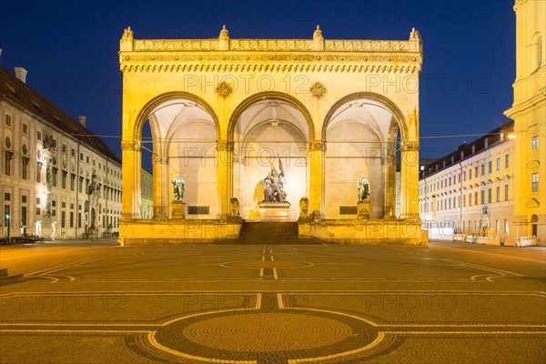 Illuminated Feldherrenhalle