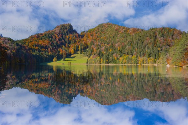 Lake Alatsee in autumn