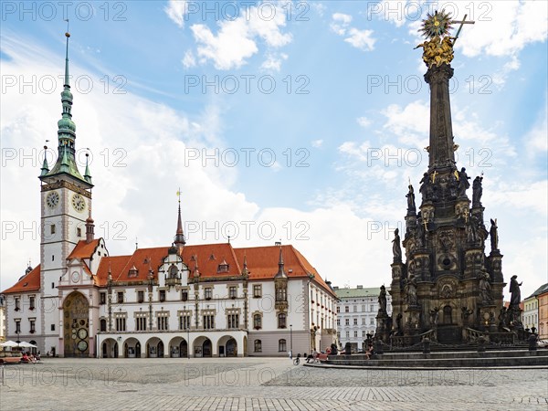 City Hall and Unesco World Heritage Trinity Column