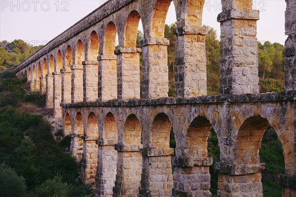 Old roman aqueduct