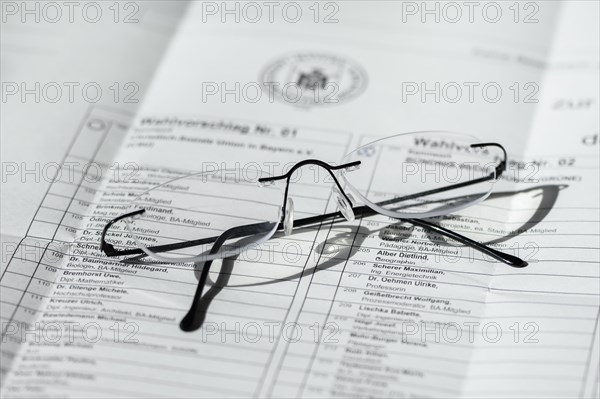 Glasses on ballot