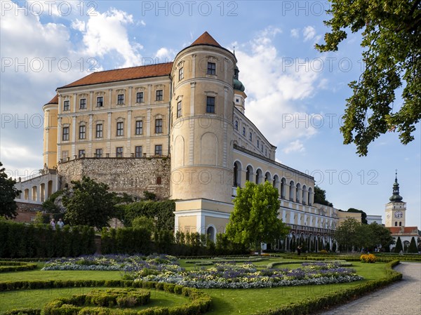 Mikulov Castle with castle park