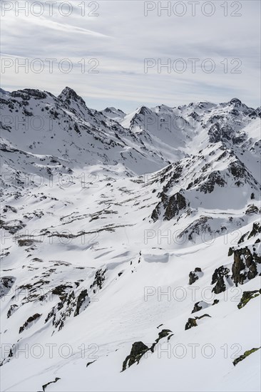 Untouched mountain landscape