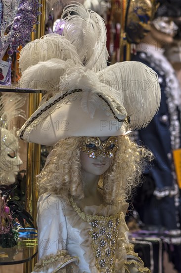 Mannequin in carnival costume