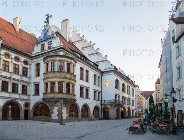 Deserted square