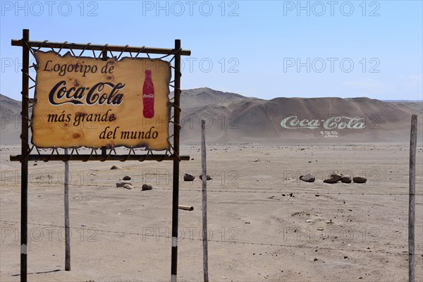 The largest Coca Cola logo in the world