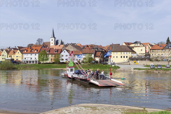 Main ferry, Wipfeld am Main