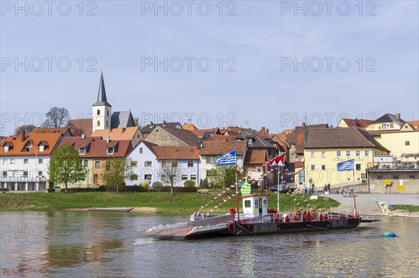 Main ferry, Wipfeld am Main