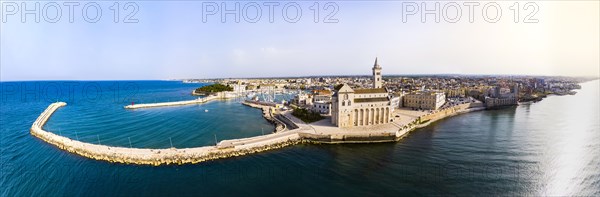 Aerial view, Cathedral of San Nicola Pellegrino