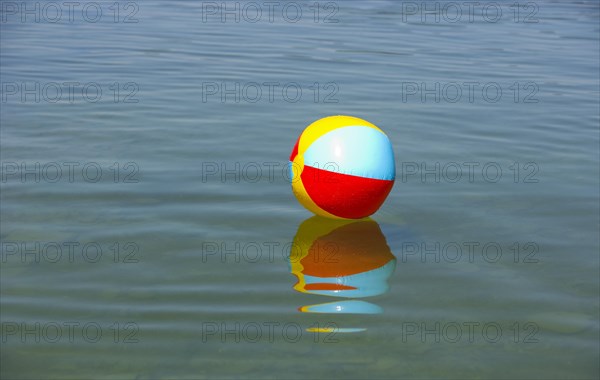 Water polo floats in the lake, Mondsee