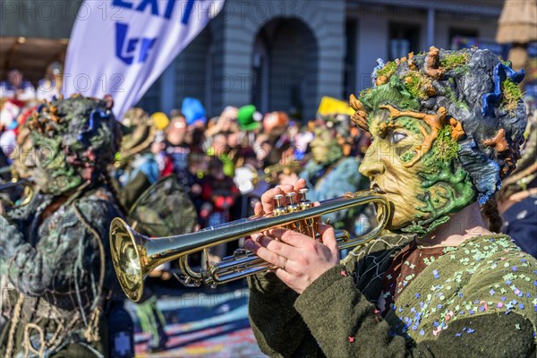 Masked person, Guggenmusiker