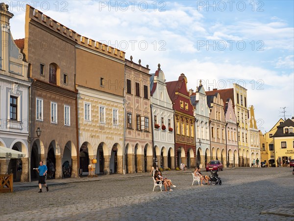 Historic row of houses, old town