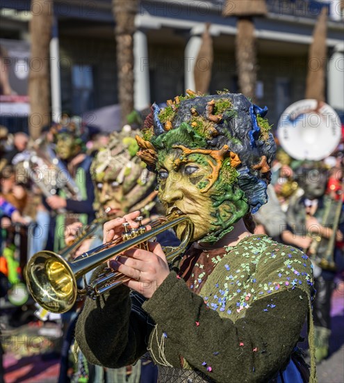 Masked person, Guggenmusiker