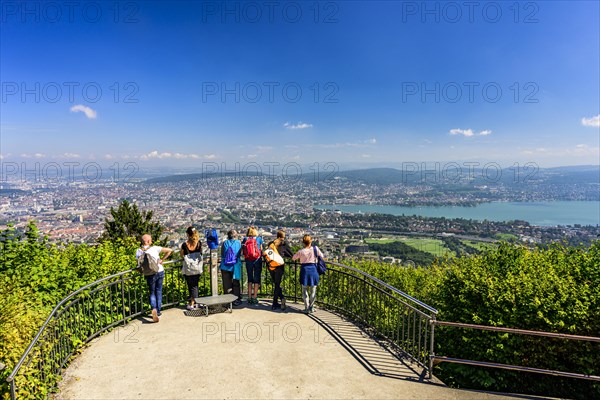 People at the vantage point