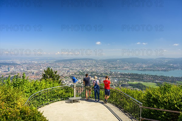 People at the vantage point