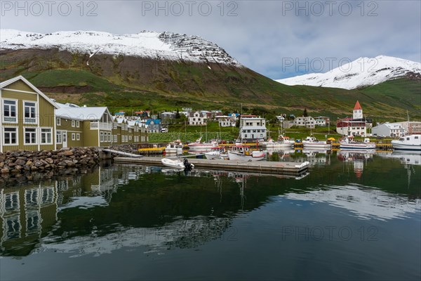 Village view with harbour