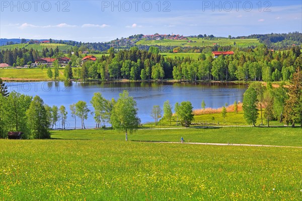 Early landscape with Lake Bayersoiener See