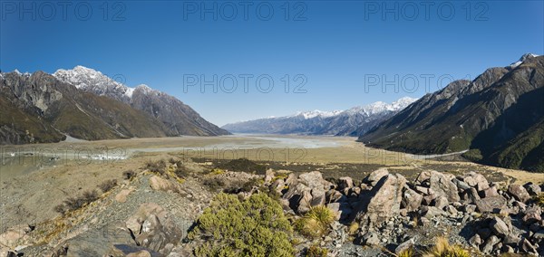 View over Hooker Valley