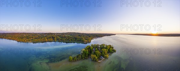 Panorama at sunrise