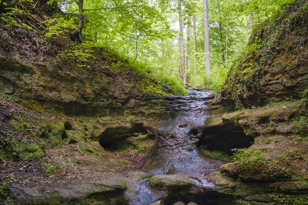 Waterfall in sandstone