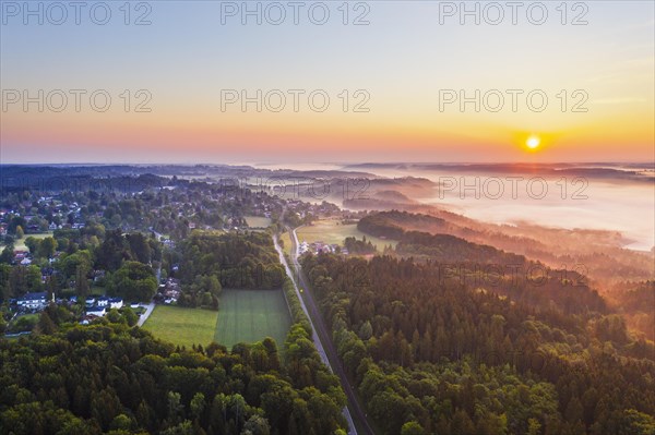 Villages Walchstadt and Icking