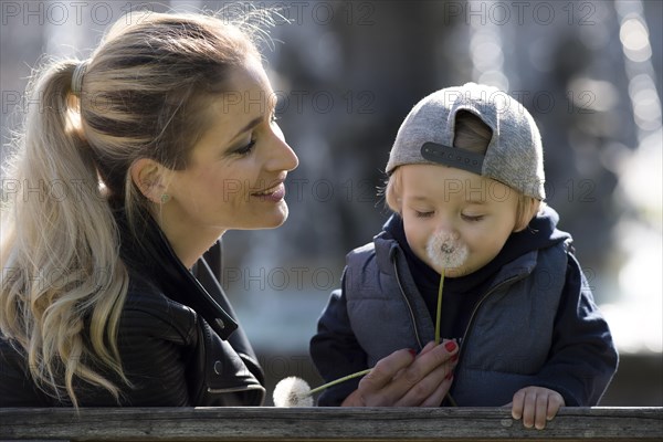 Mother and son