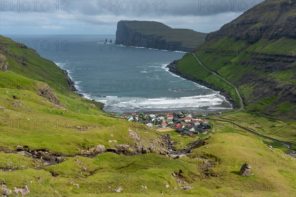 Overlooking Tjornuvik or Tjornuvik