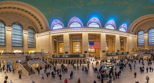 Interior view of Grand Central Station