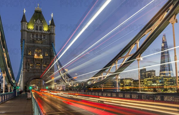 Tower Bridge in the evening