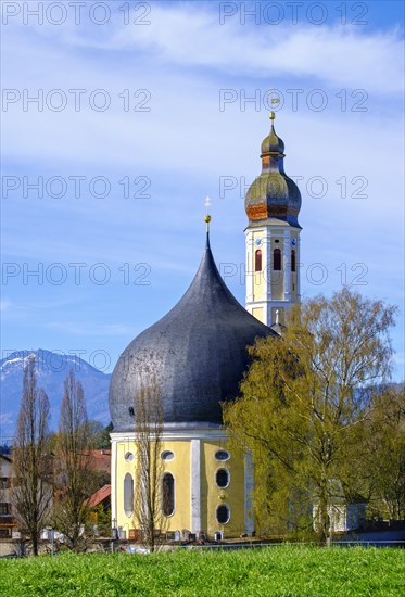 Pilgrimage church St. Johann Baptist and Holy Cross in Westerndorf
