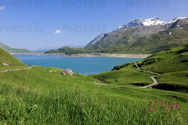 Lake at Mont Cenis