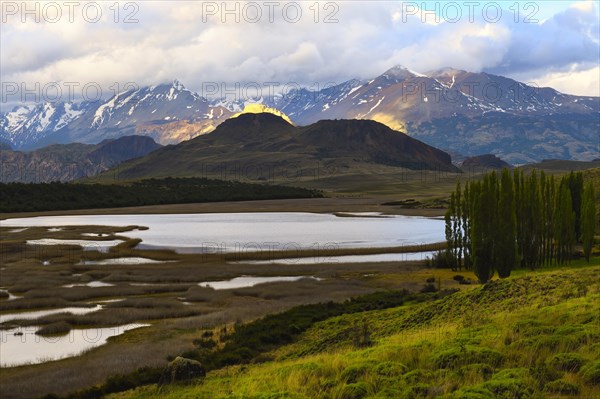 Sunlight over the Andes