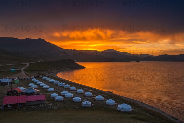 Sunrise at White Terkh Lake