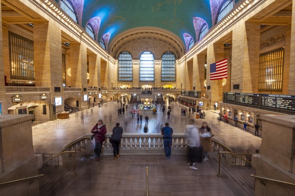 Interior view of Grand Central Station