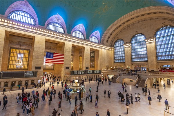 Interior view of Grand Central Station