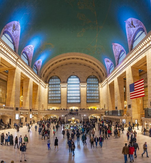 Interior view of Grand Central Station