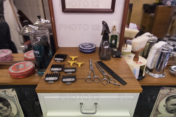 Scissors and combs