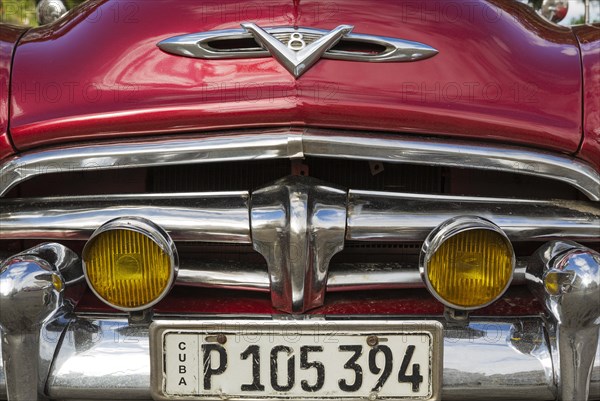 US classic cars from the 1950s can be rented for tourist city tours
