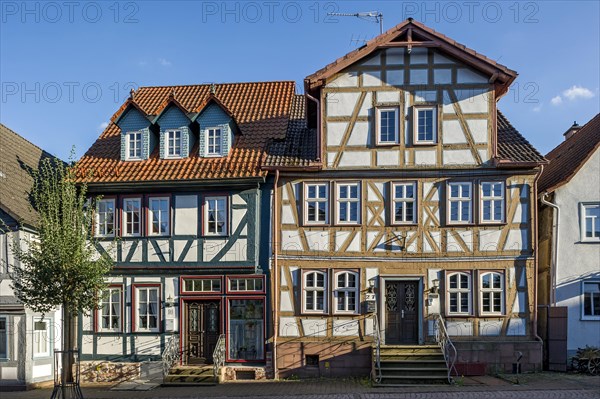 Historic half-timbered houses