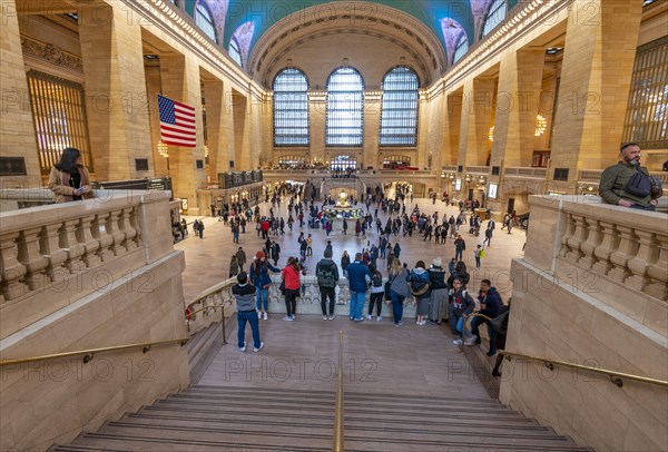 Interior view of Grand Central Station