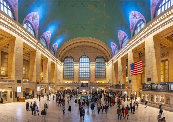 Interior view of Grand Central Station